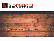 Tablet Screenshot of mancraftindustries.com